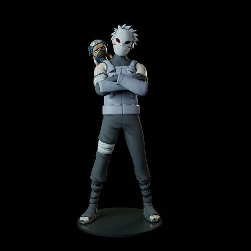 Kakashi Hatake 3D print model