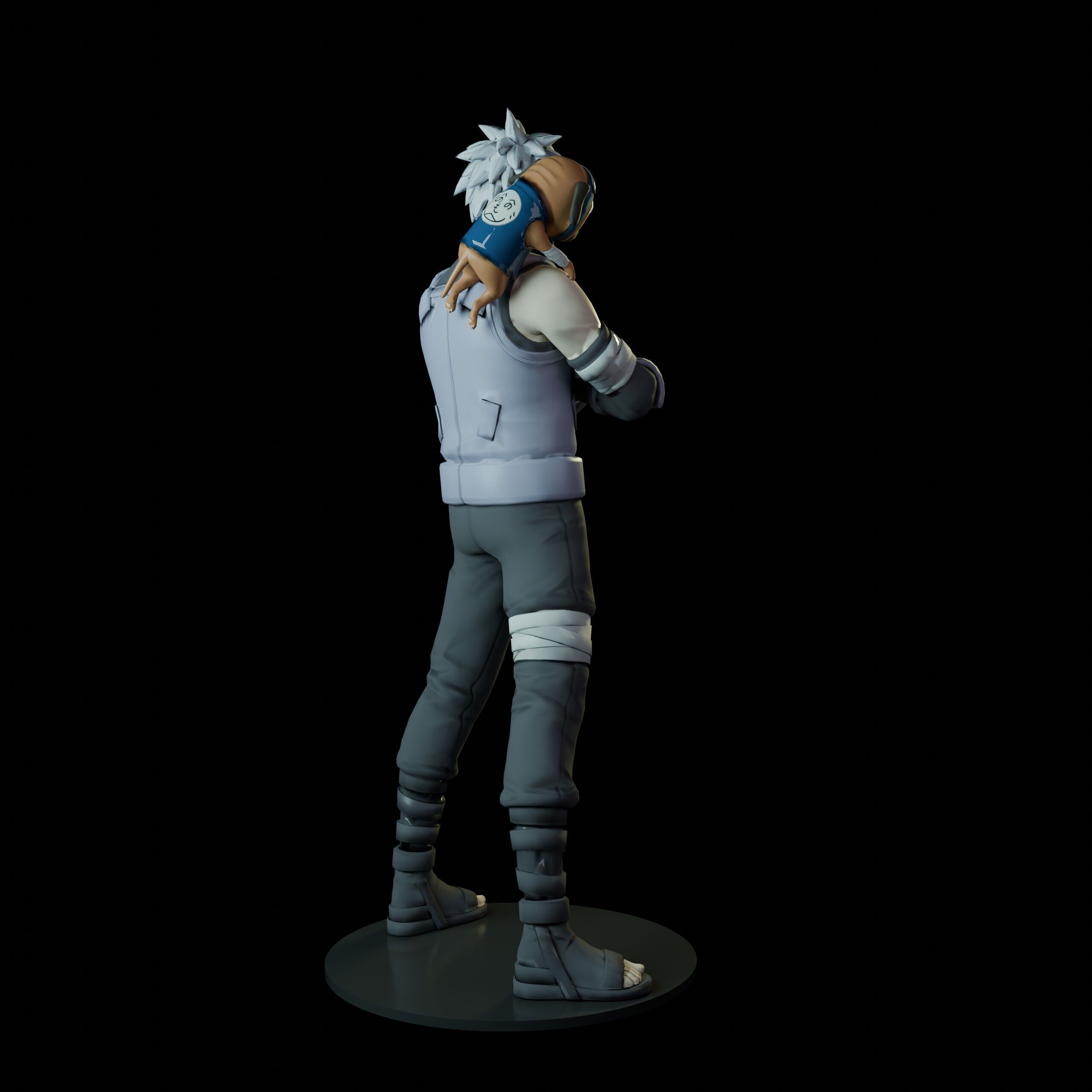Kakashi Hatake 3D print model_18