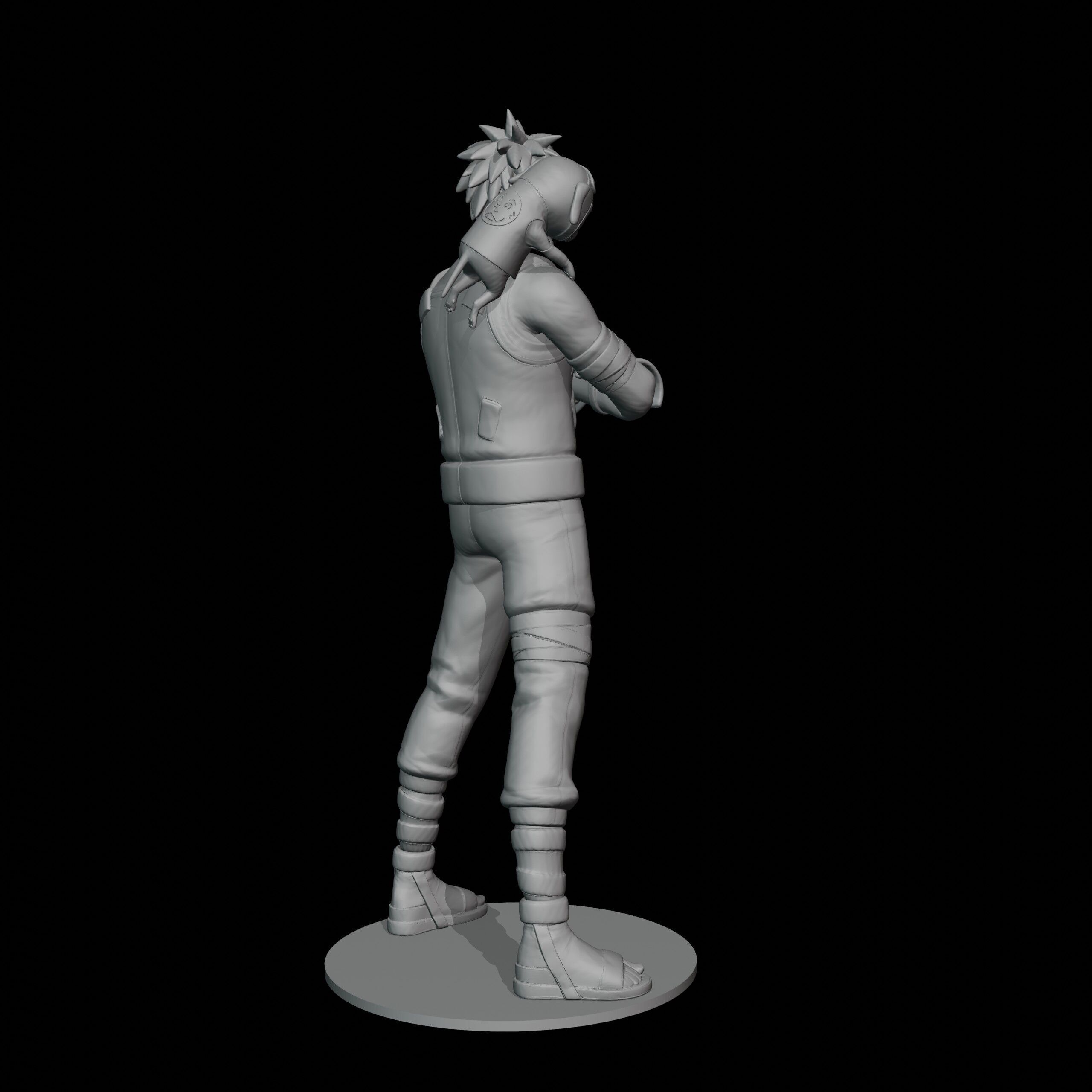 Kakashi Hatake 3D print model_19