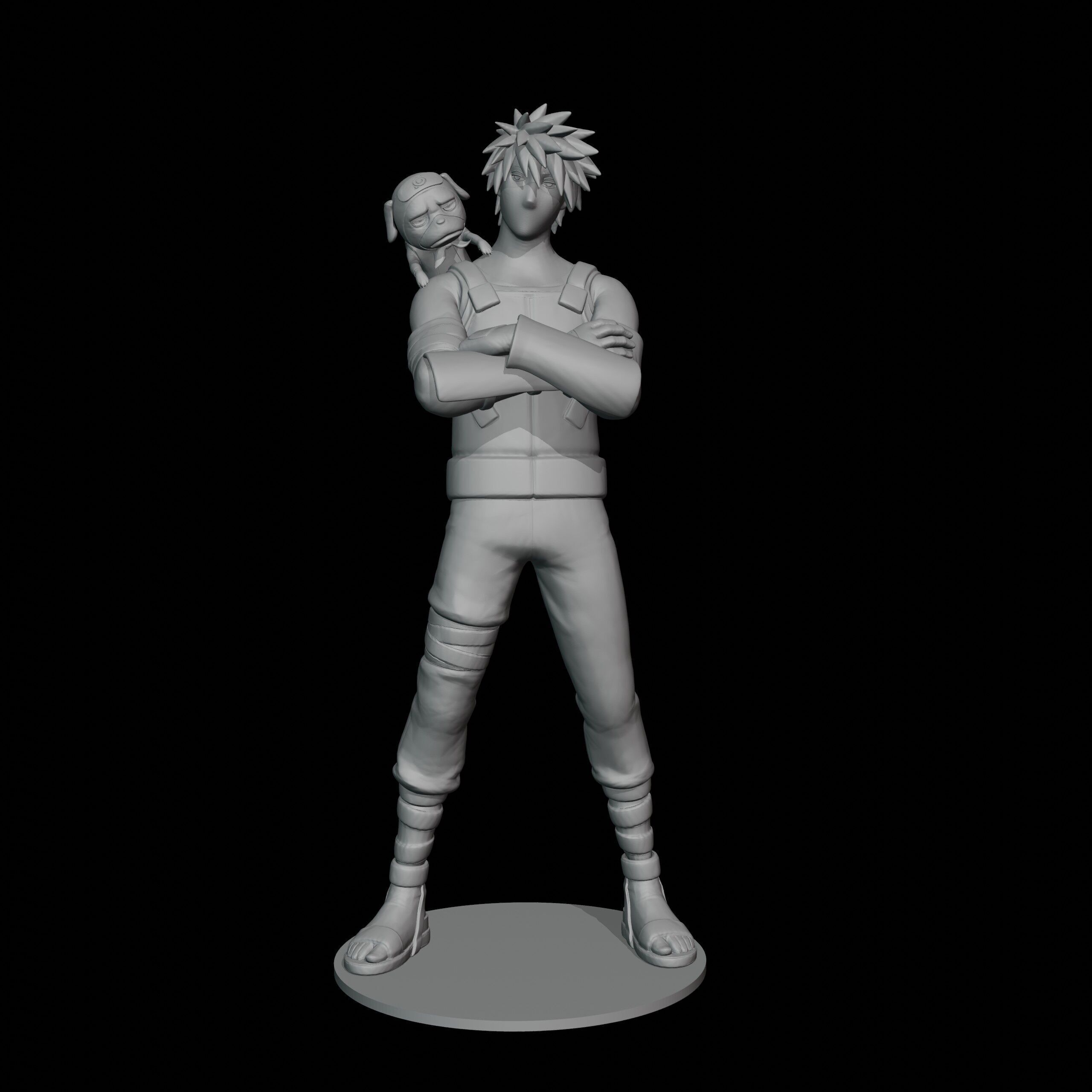 Kakashi Hatake 3D print model_3