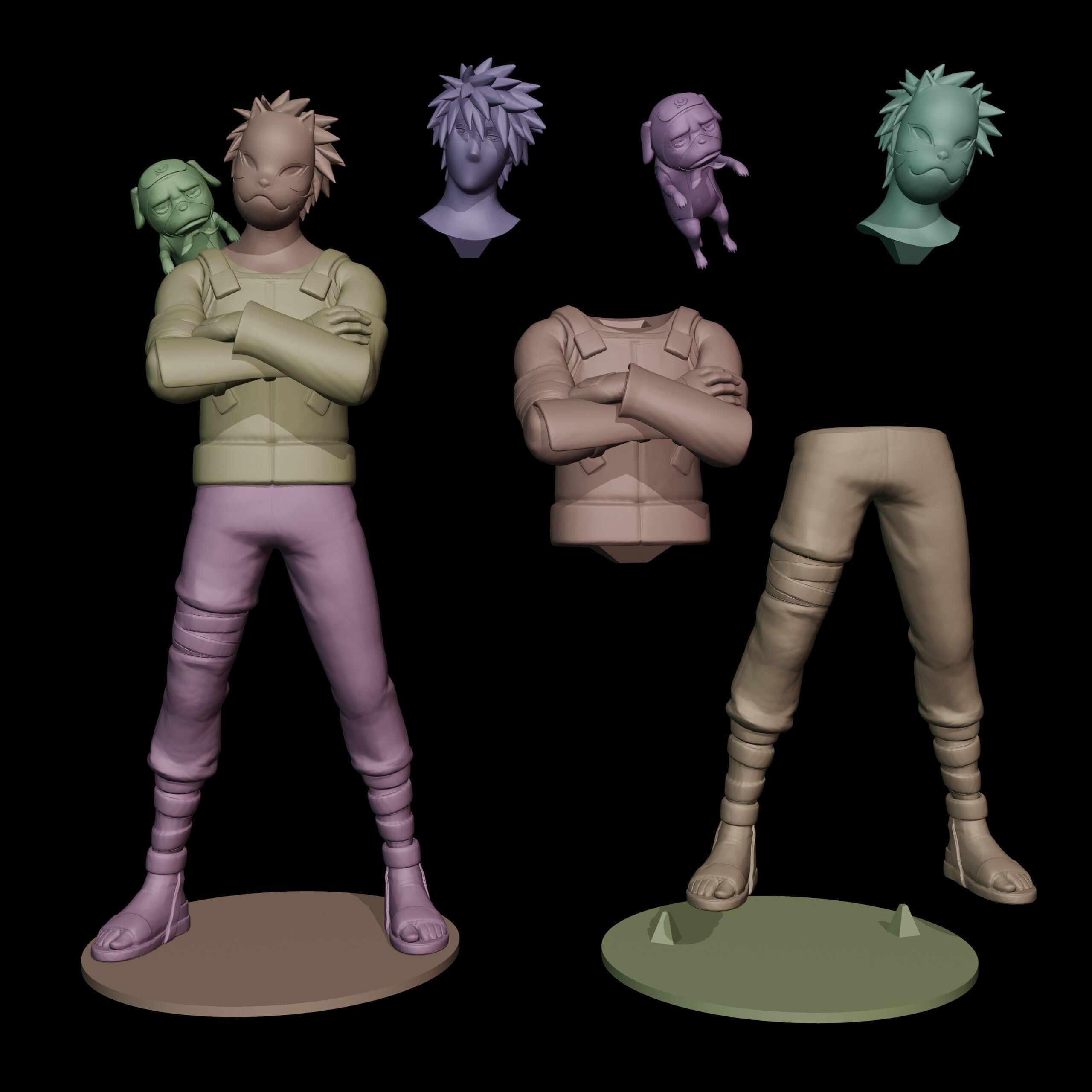 Kakashi Hatake 3D print model_24