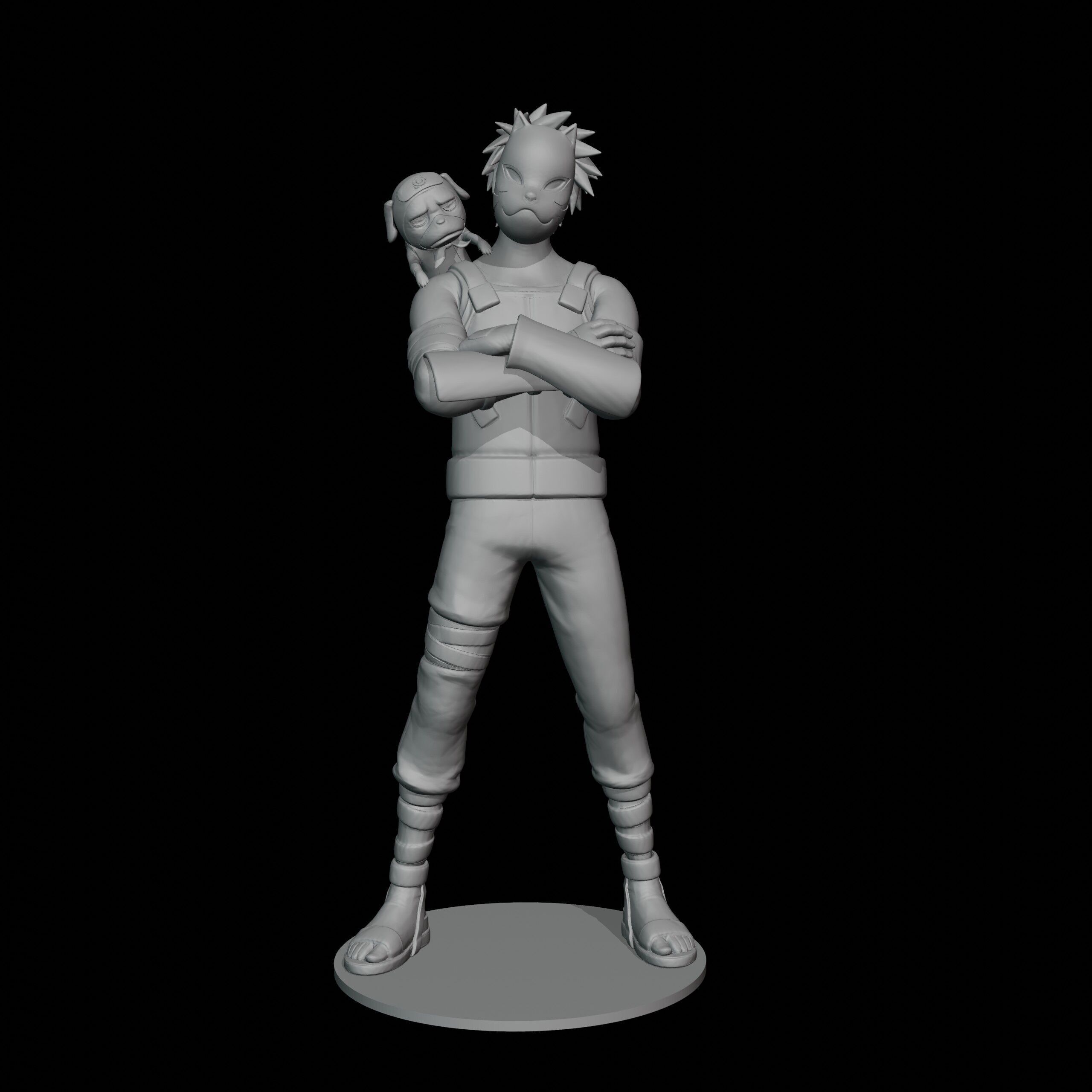 Kakashi Hatake 3D print model_1