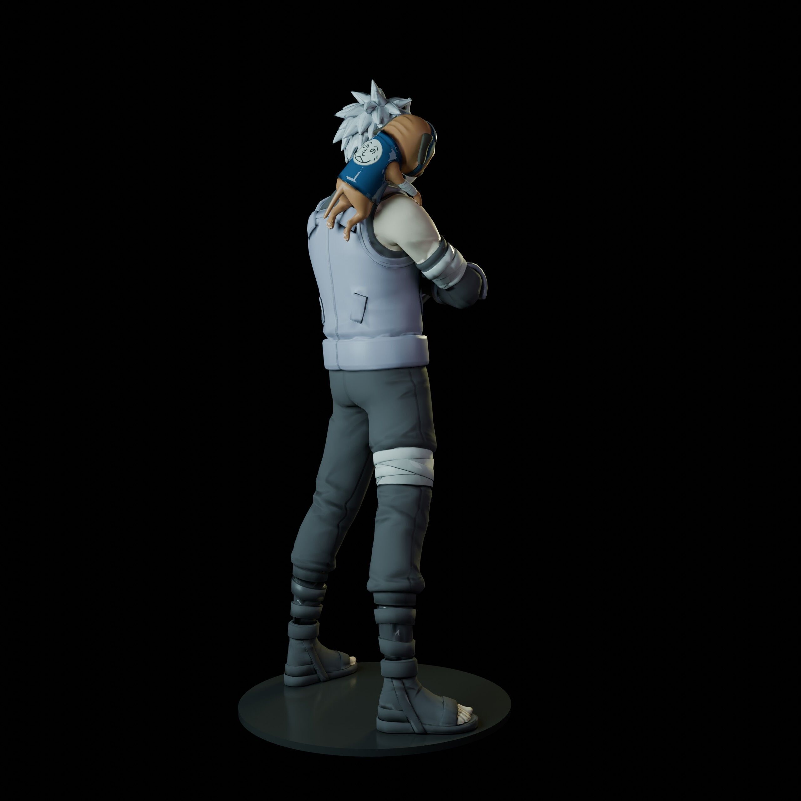Kakashi Hatake 3D print model_16