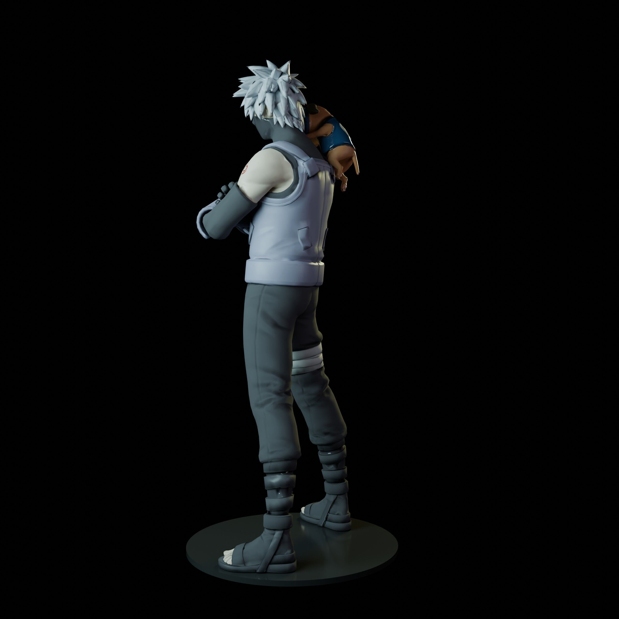 Kakashi Hatake 3D print model_10