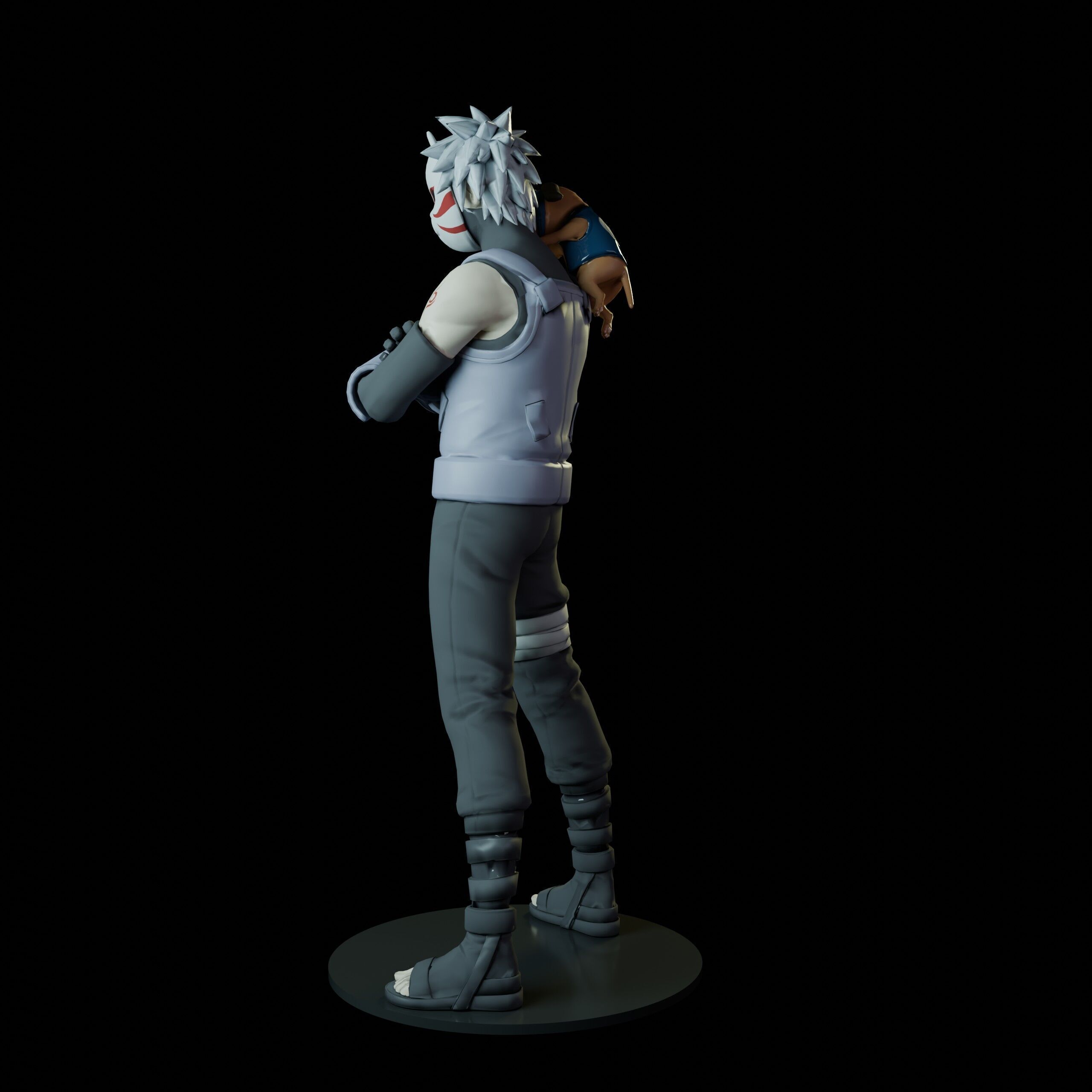 Kakashi Hatake 3D print model_8