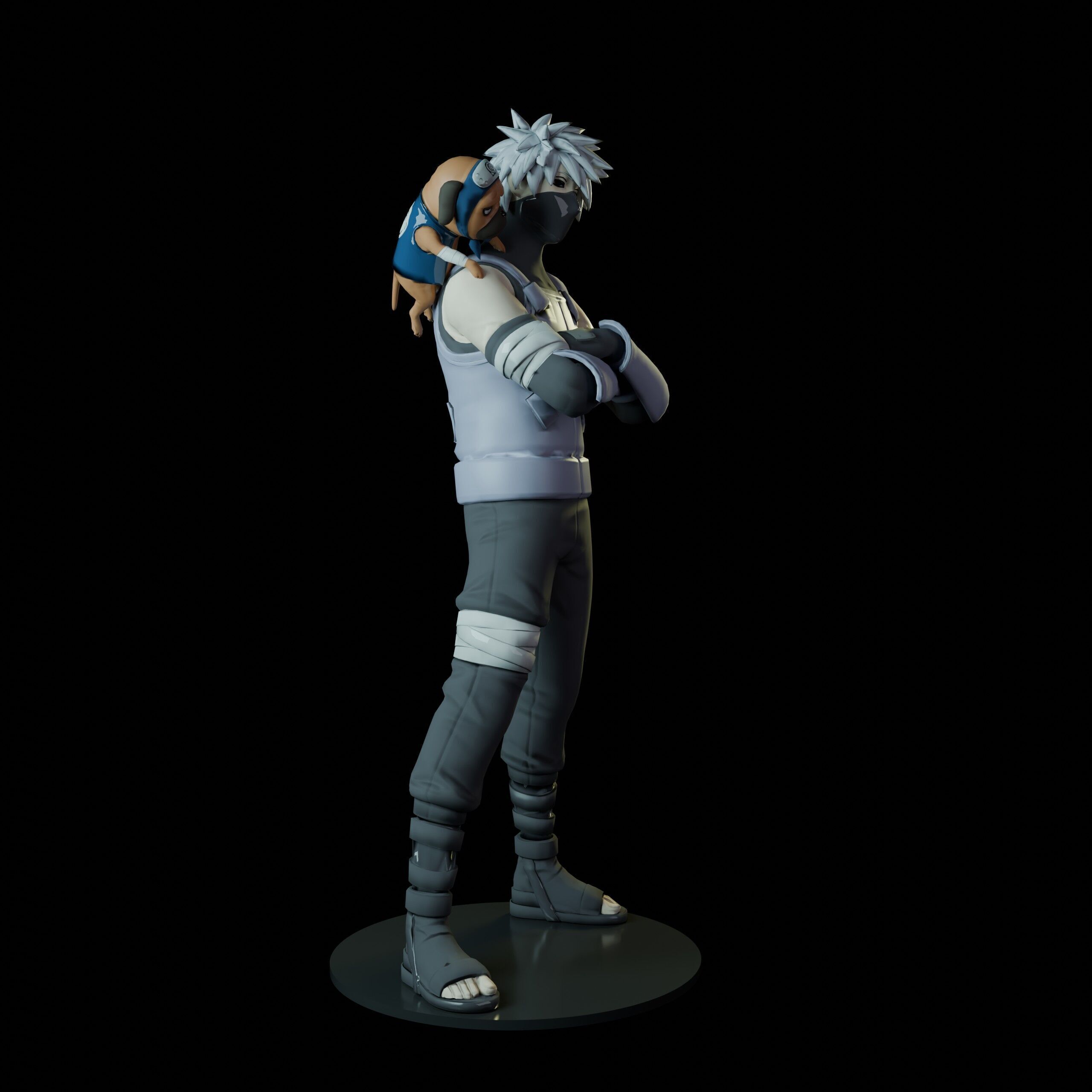 Kakashi Hatake 3D print model_22