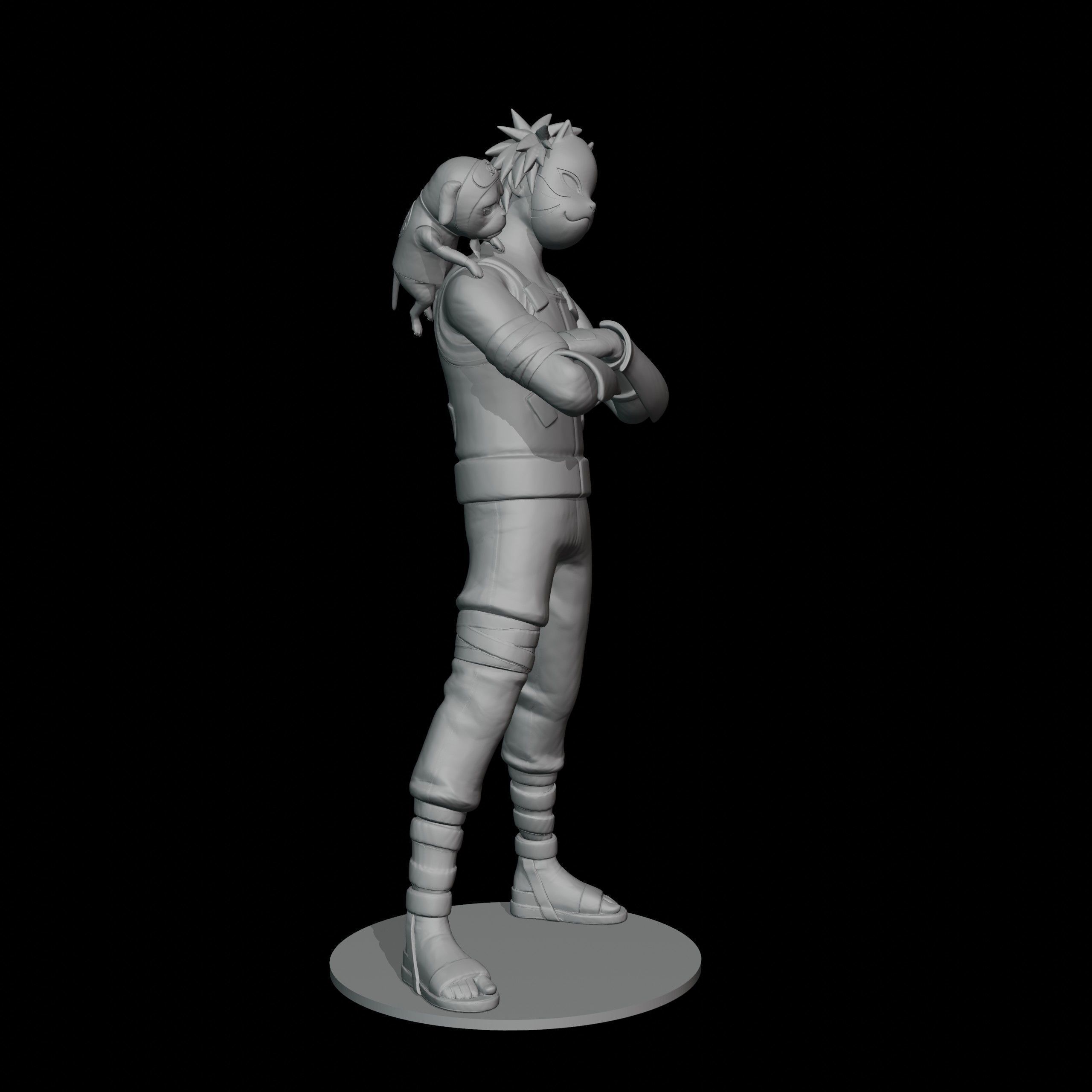 Kakashi Hatake 3D print model_21