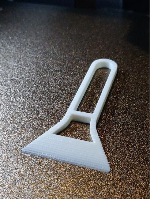 Bambulab Bed  scraper 3D print model_5