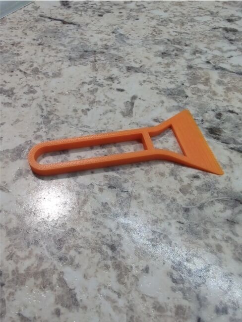 Bambulab Bed  scraper 3D print model_9