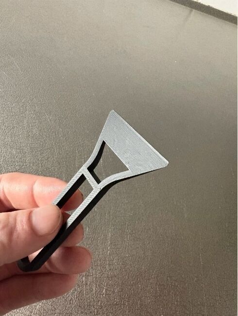 Bambulab Bed  scraper 3D print model_11