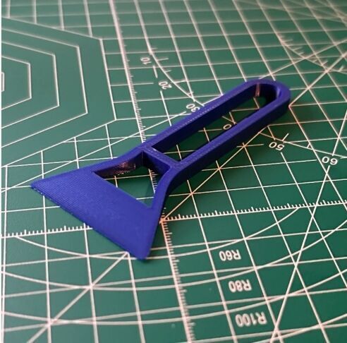 Bambulab Bed  scraper 3D print model_13