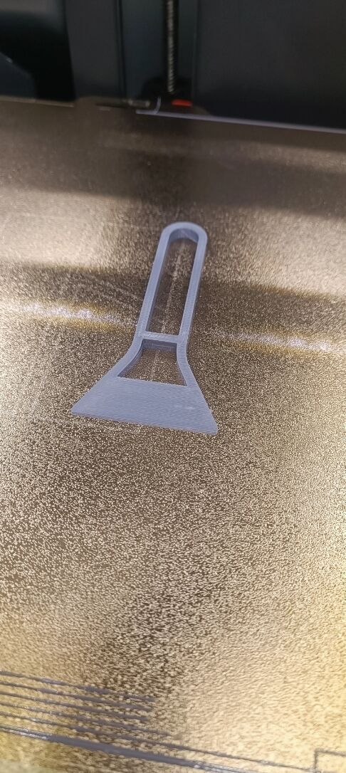 Bambulab Bed  scraper 3D print model_12