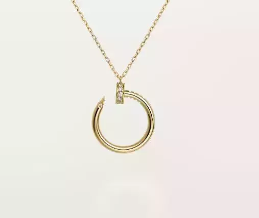 Catier just un clou necklace 3D print model