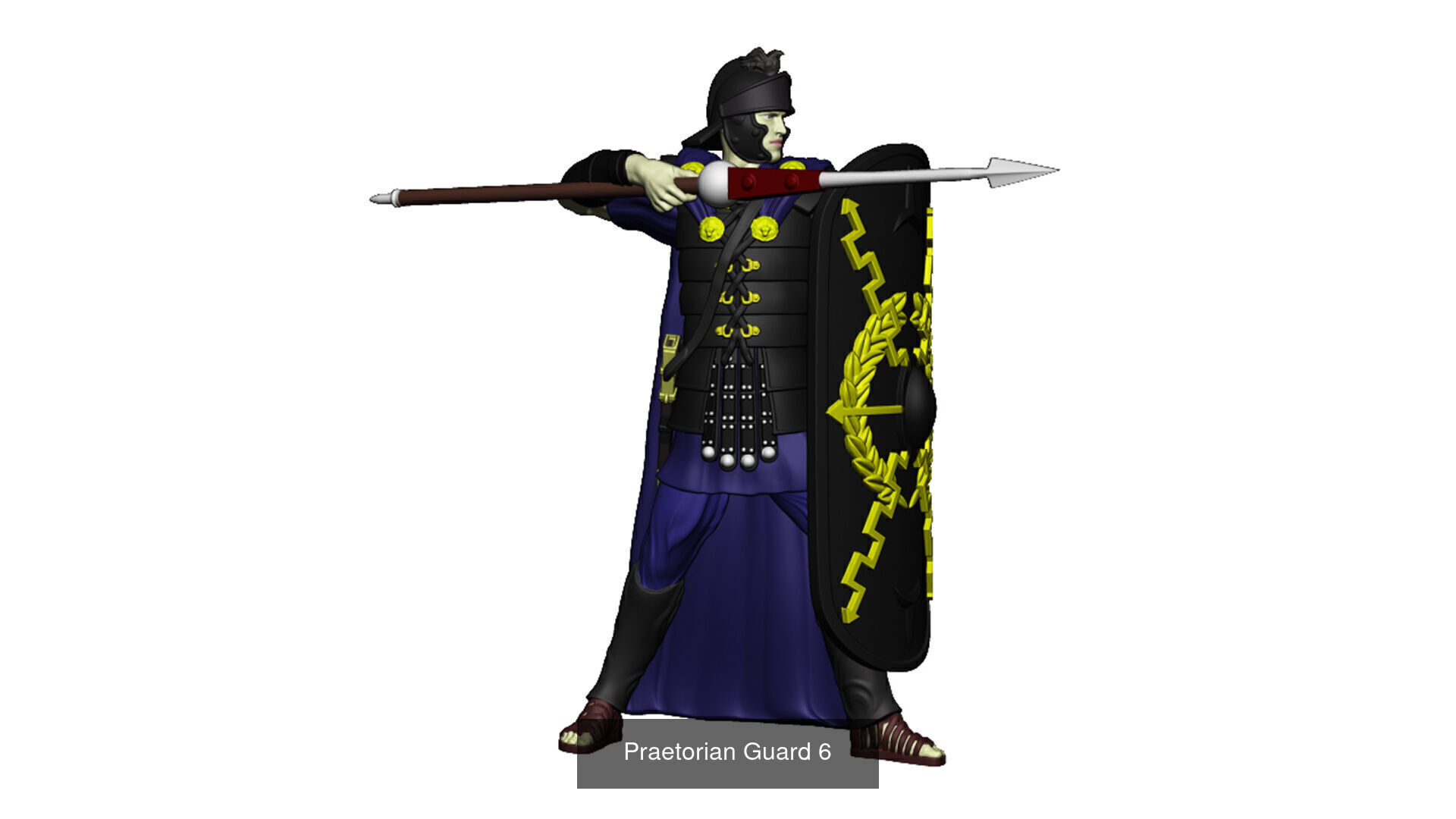 Praetorian Guard 3D Model Collection_15