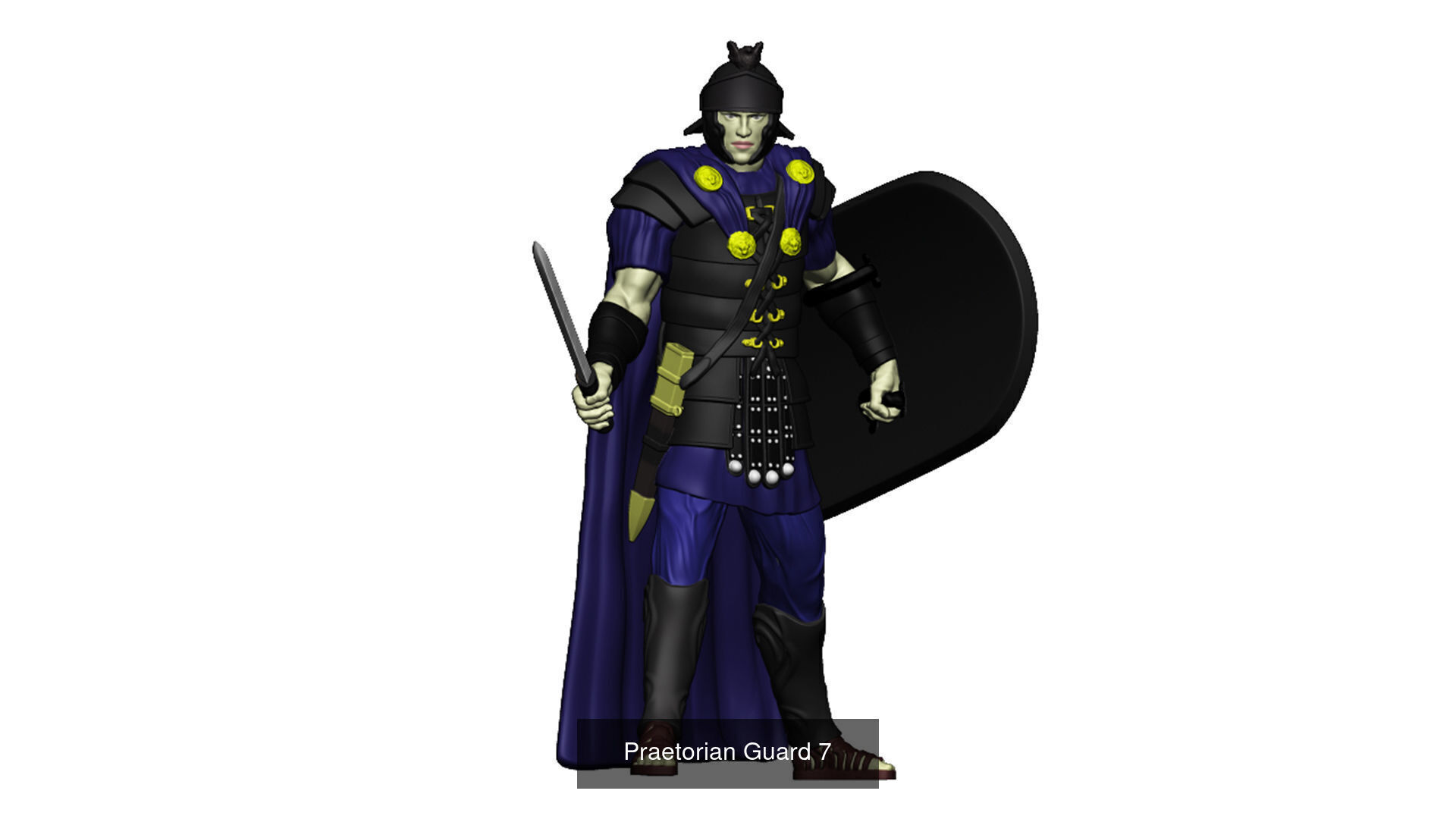 Praetorian Guard 3D Model Collection_16