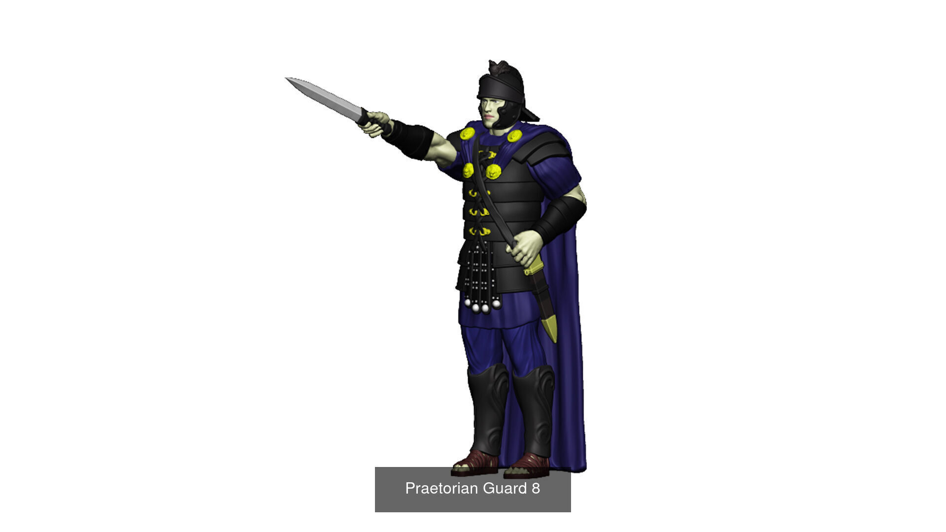 Praetorian Guard 3D Model Collection_17
