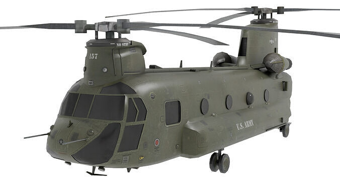 CH47 Chinook 3D model
