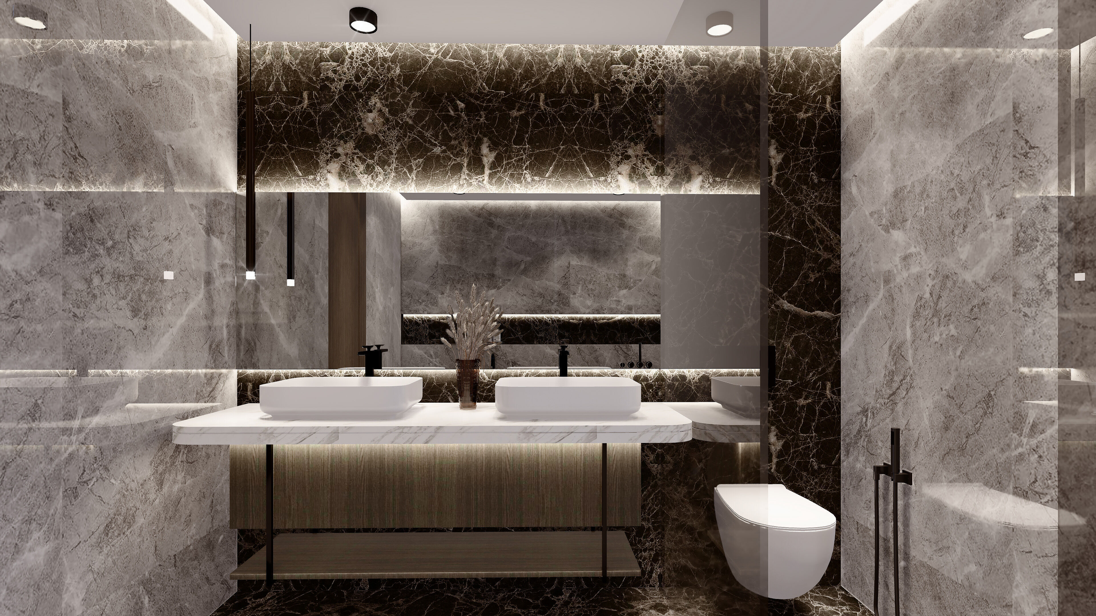 Modern bedroom sketchup design 3D model_4