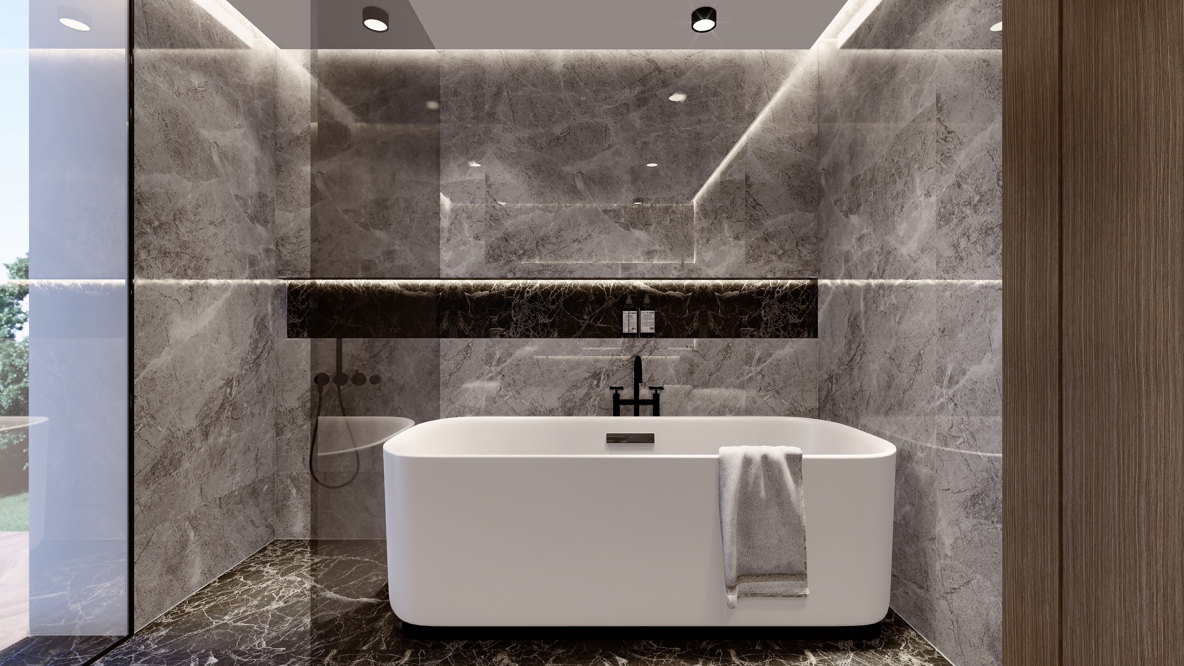 Modern bedroom sketchup design 3D model_5