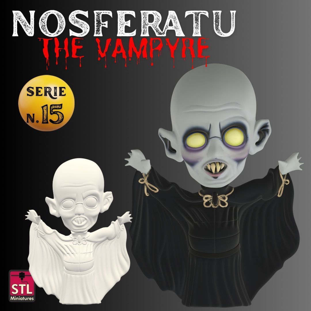 STL Nosferatu the Vampyre 1979 3D print model_1