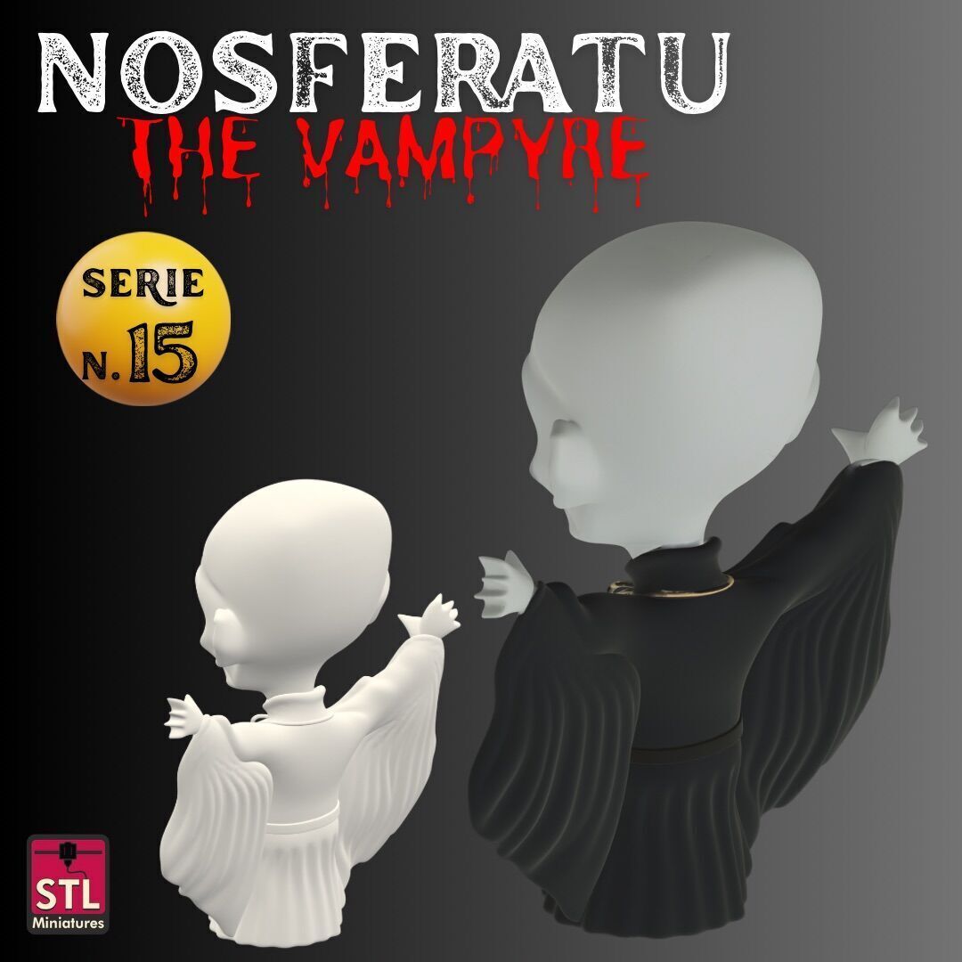 STL Nosferatu the Vampyre 1979 3D print model_3