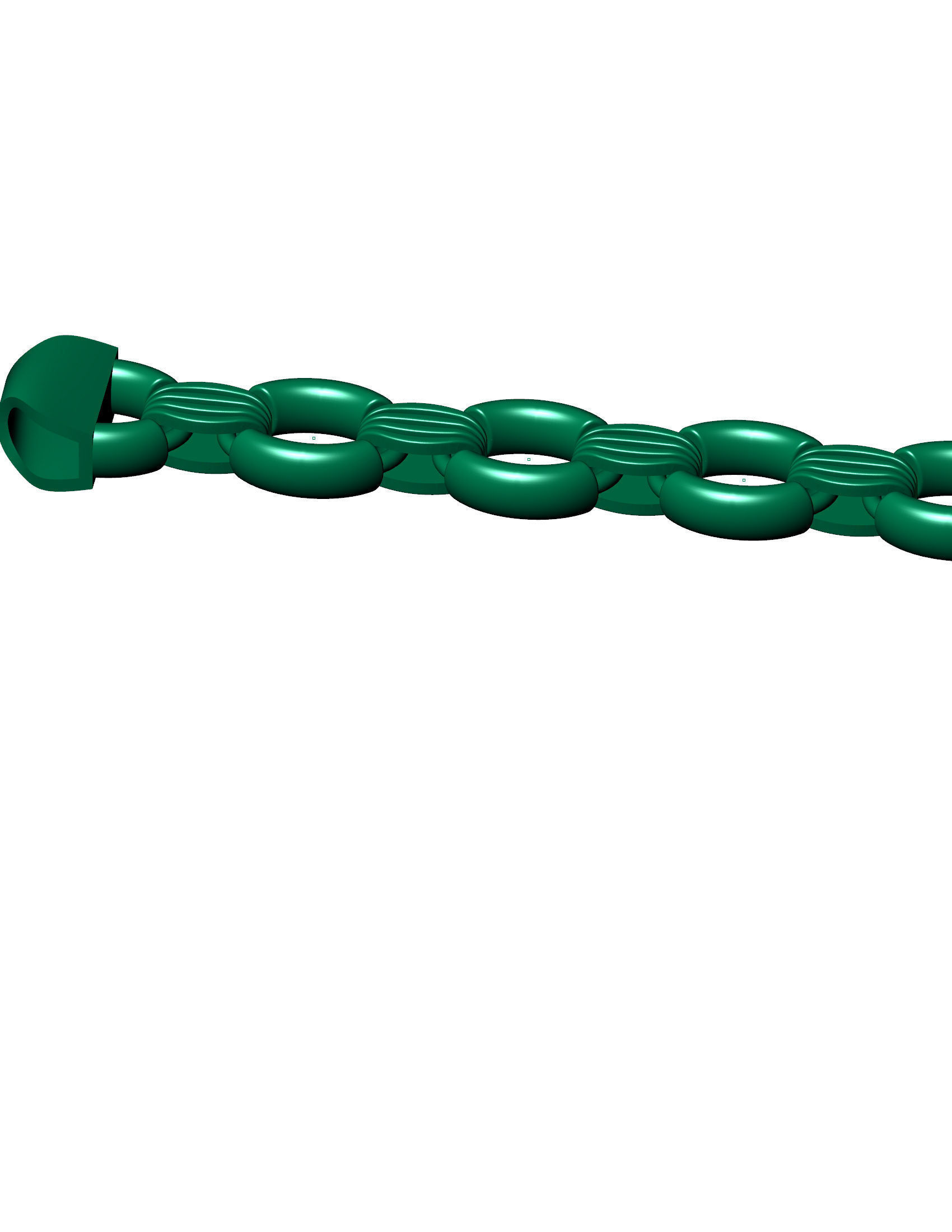 5 SIZE UNISEX HIGHLY SOLD ONLINE 3D BRACELET 3D Model Collection_2