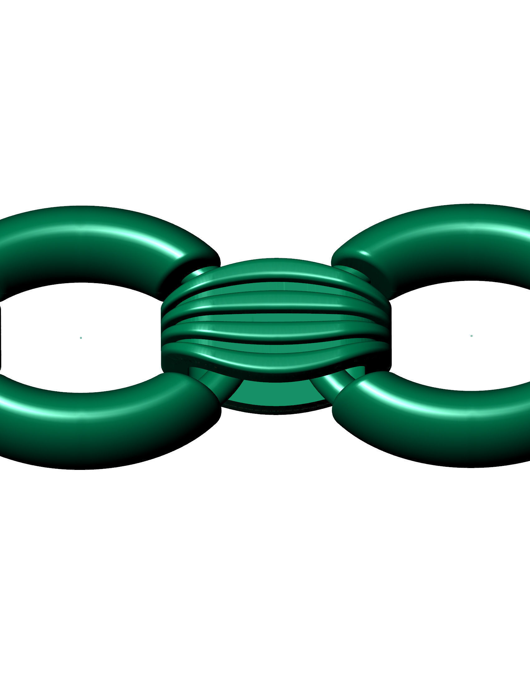 5 SIZE UNISEX HIGHLY SOLD ONLINE 3D BRACELET 3D Model Collection_3