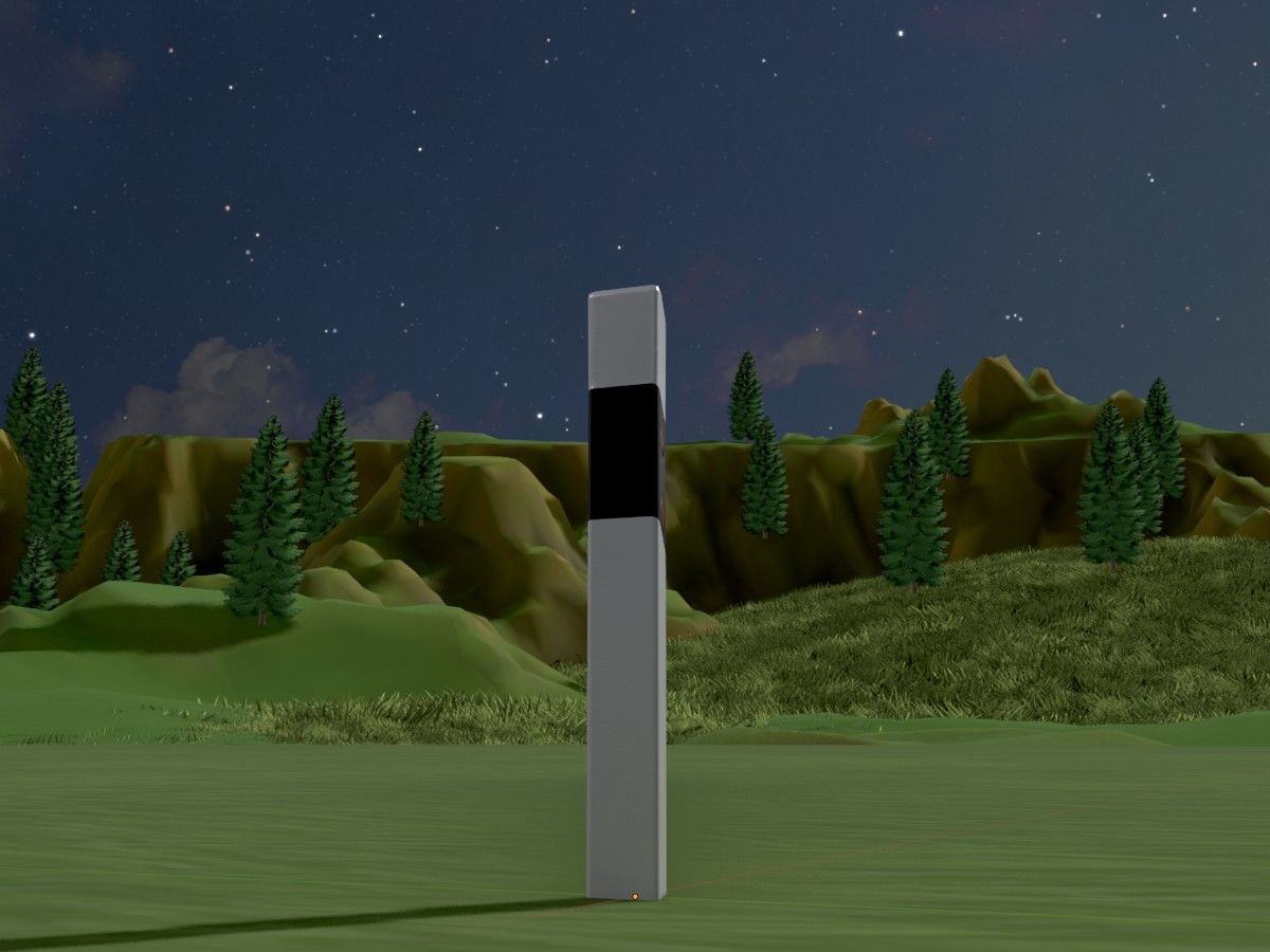 All Road Markers 3D Model Collection_98