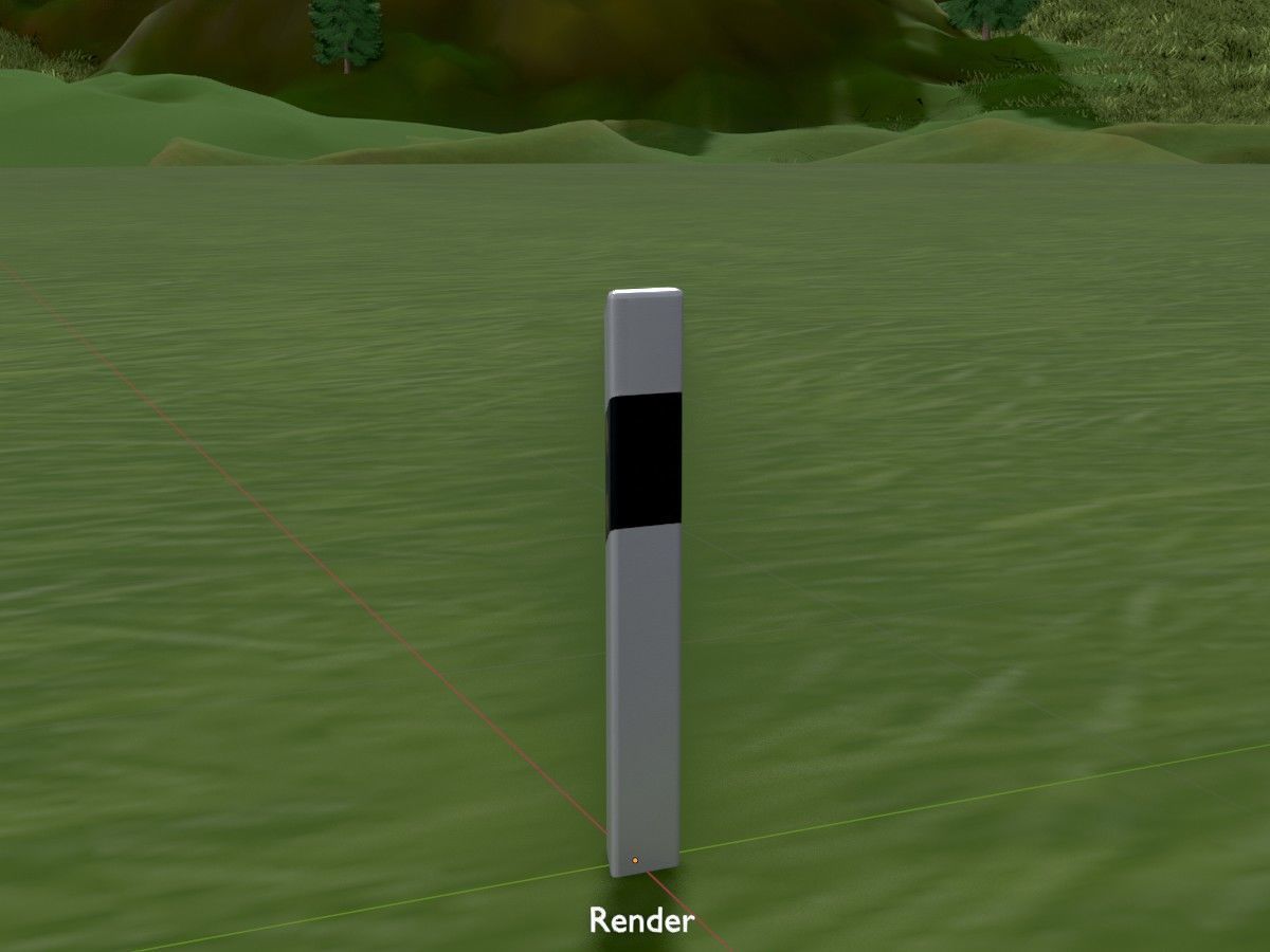All Road Markers 3D Model Collection_115