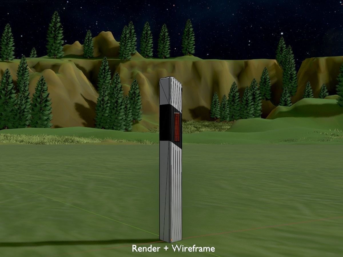 All Road Markers 3D Model Collection_37