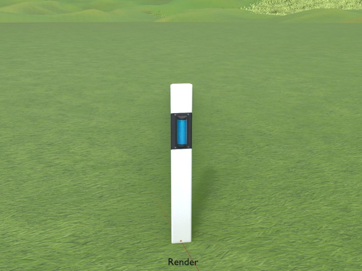 All Road Markers 3D Model Collection_87