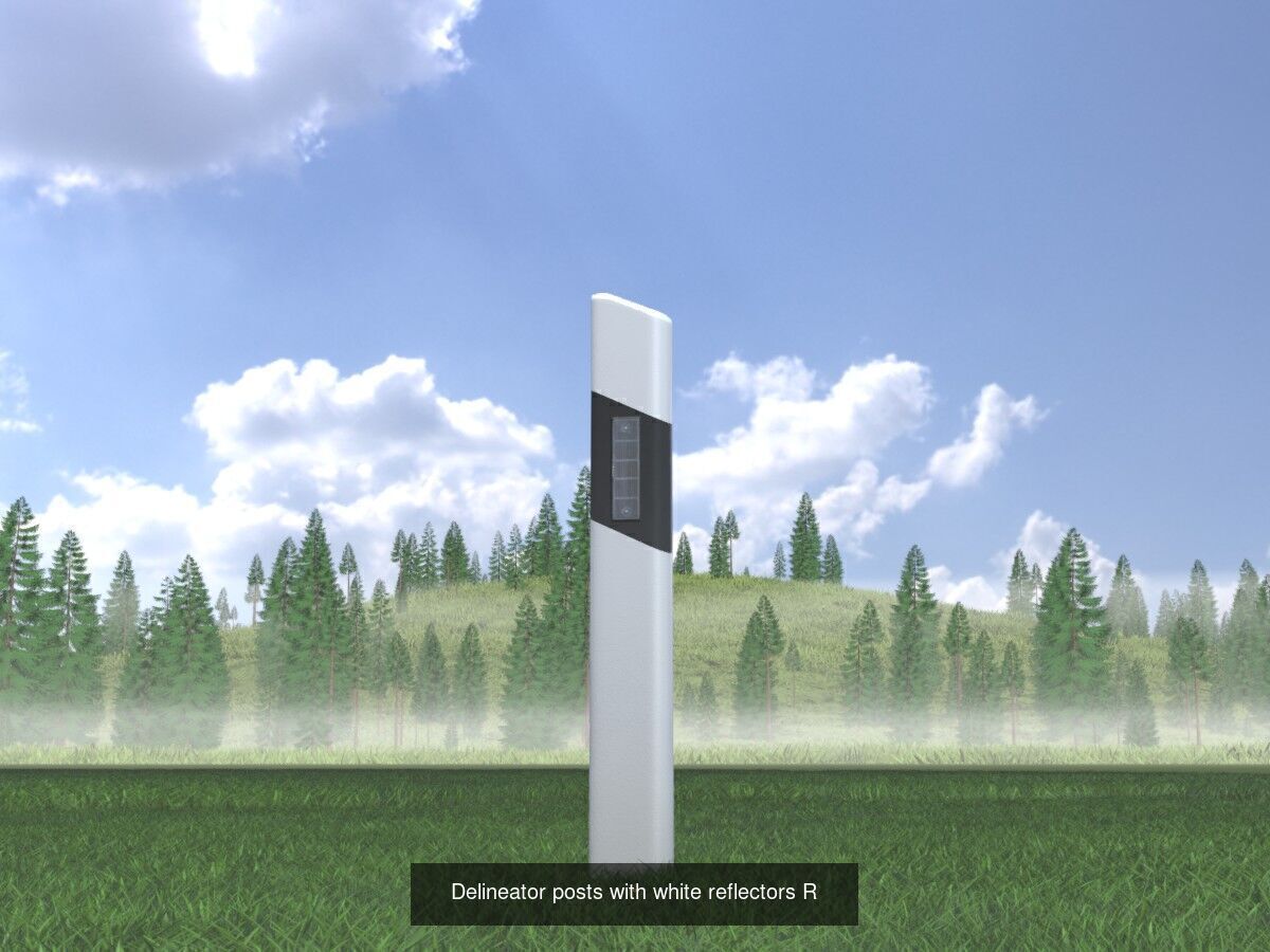 All Road Markers 3D Model Collection_14
