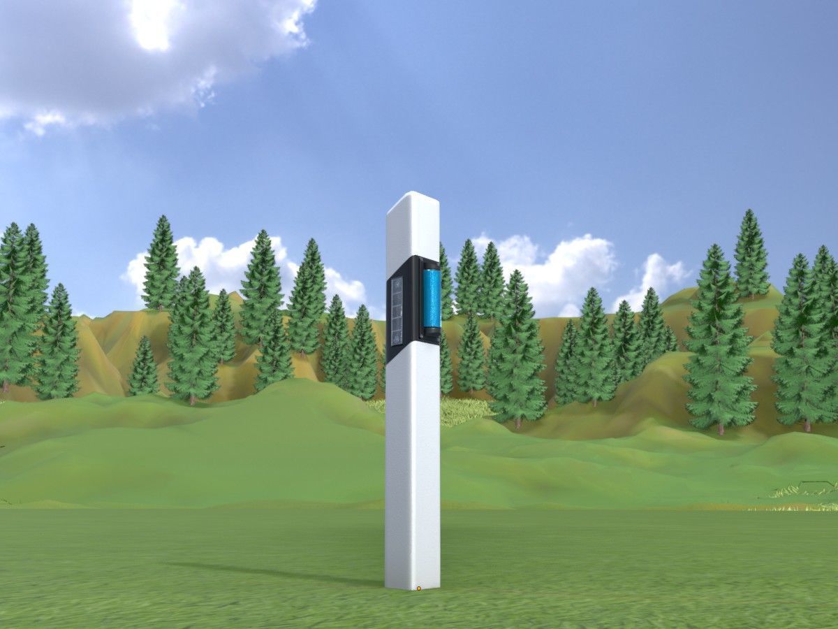 All Road Markers 3D Model Collection_38