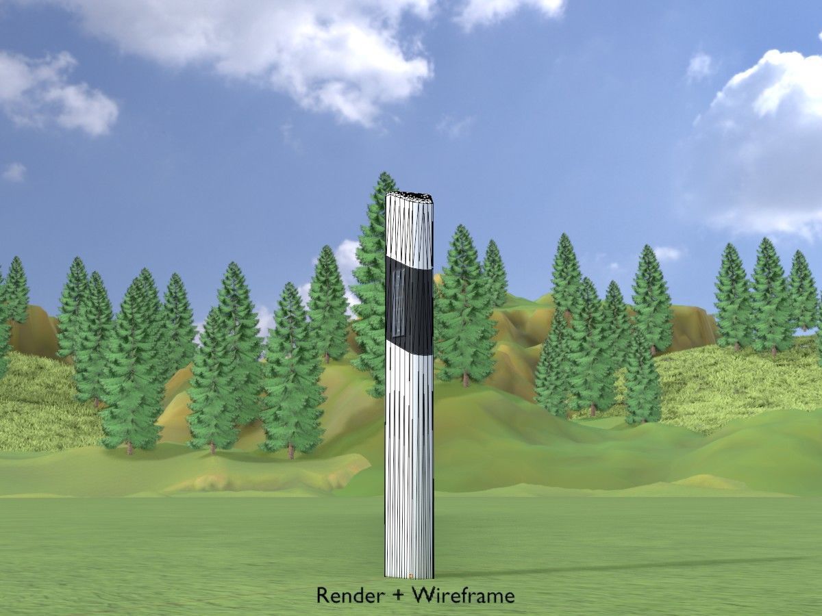 All Road Markers 3D Model Collection_49