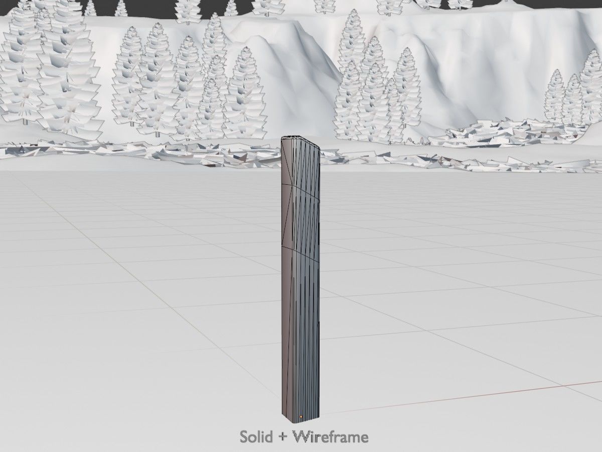 All Road Markers 3D Model Collection_103