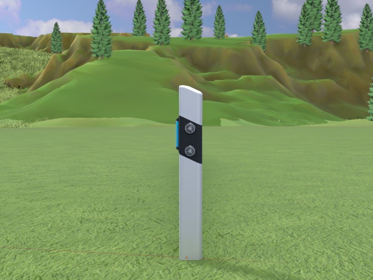 All Road Markers 3D Model Collection_101