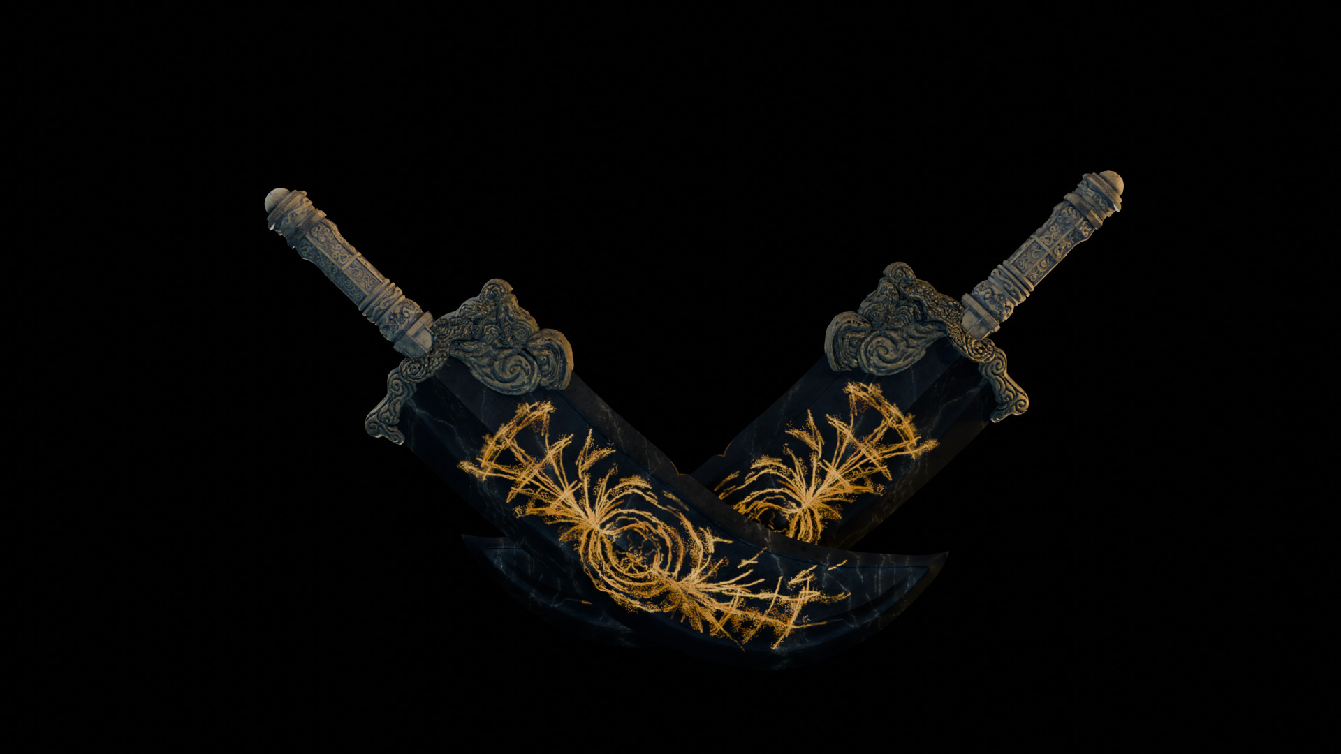 Radahn Starscourge Greatsword 3D model_3