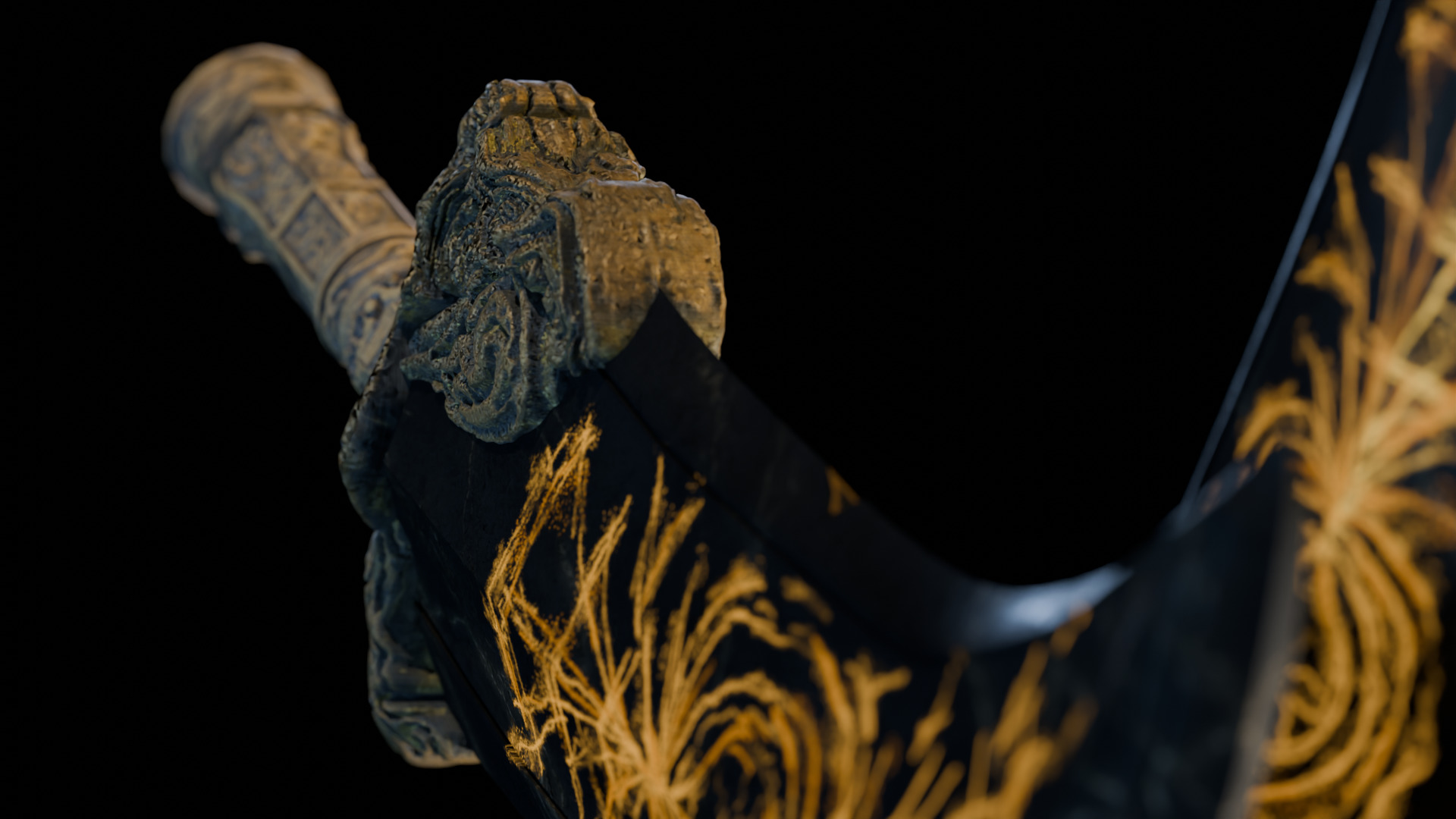 Radahn Starscourge Greatsword 3D model_4