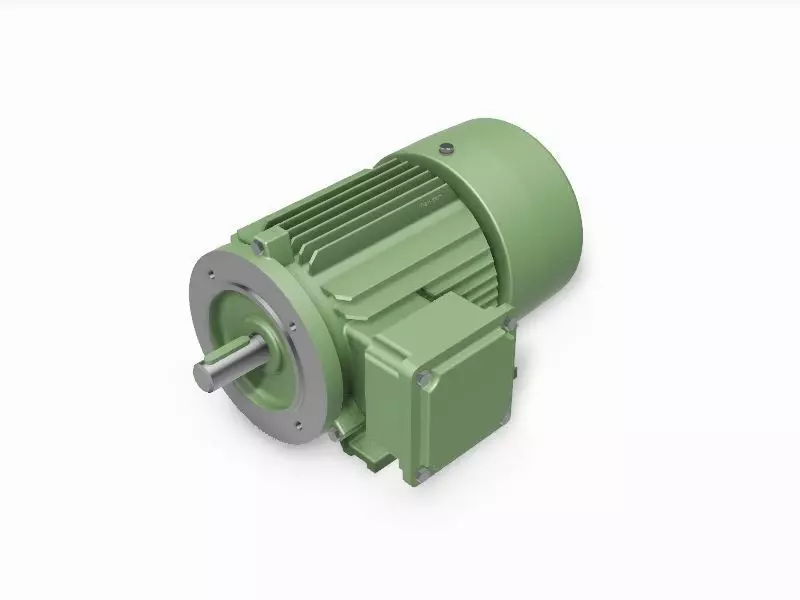 90L B34b Right IEC electric motor - 3D CAD model 3D model