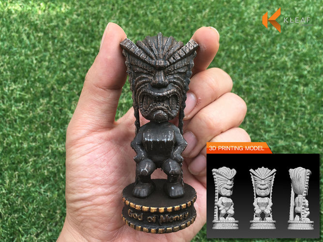 Hawaii TIKI - God of Money 3D print model