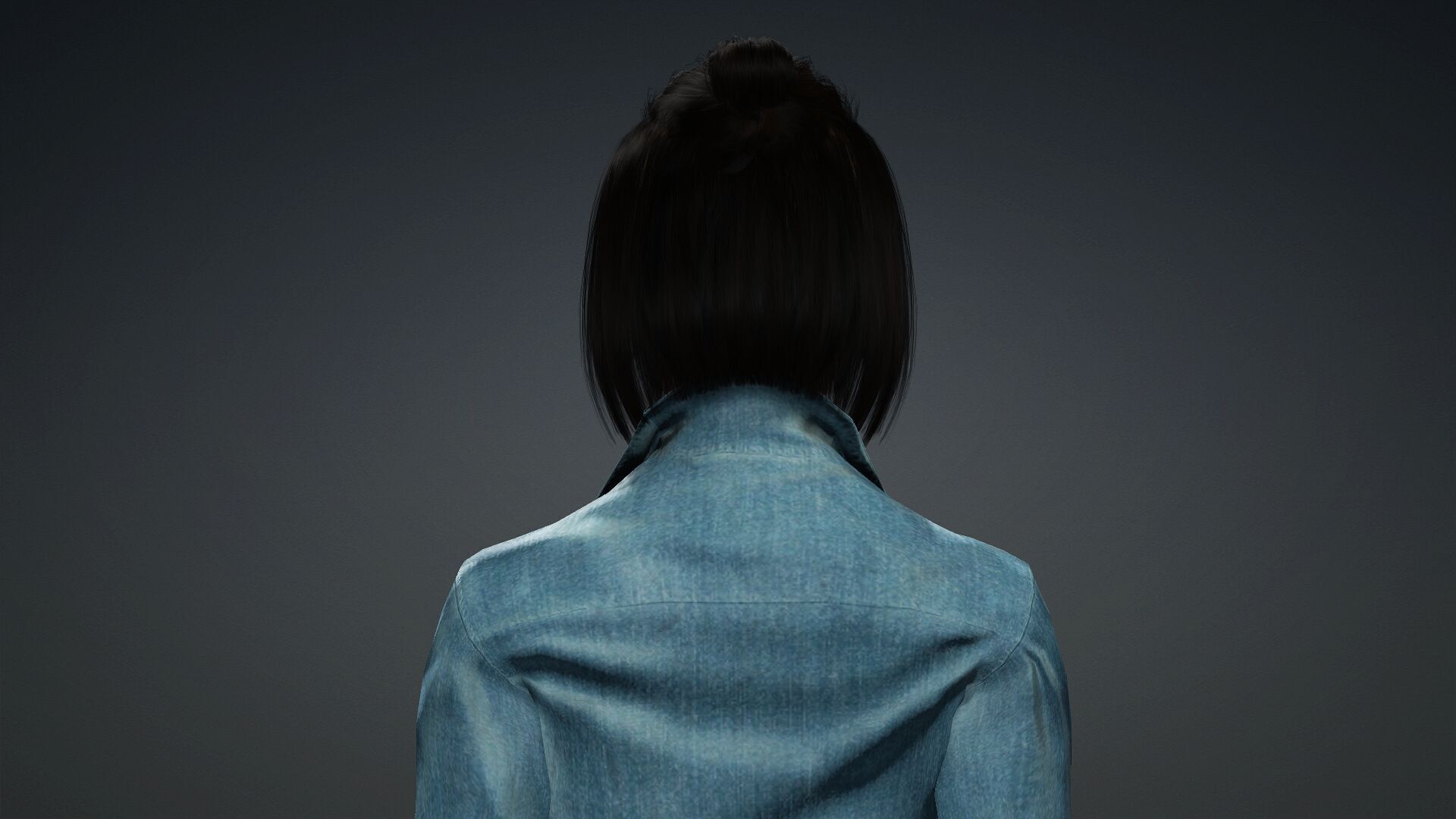 Modern 3D Woman Model 3D model_5