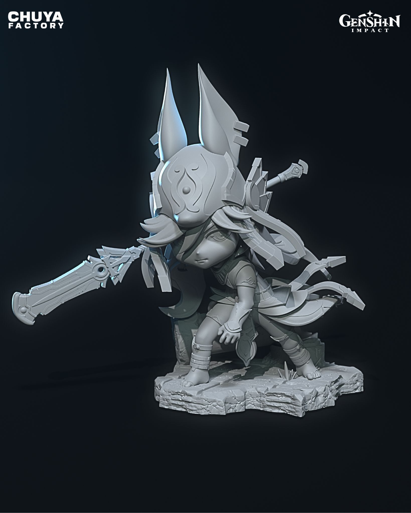 cyno - Genshin Impact 3D print model_12