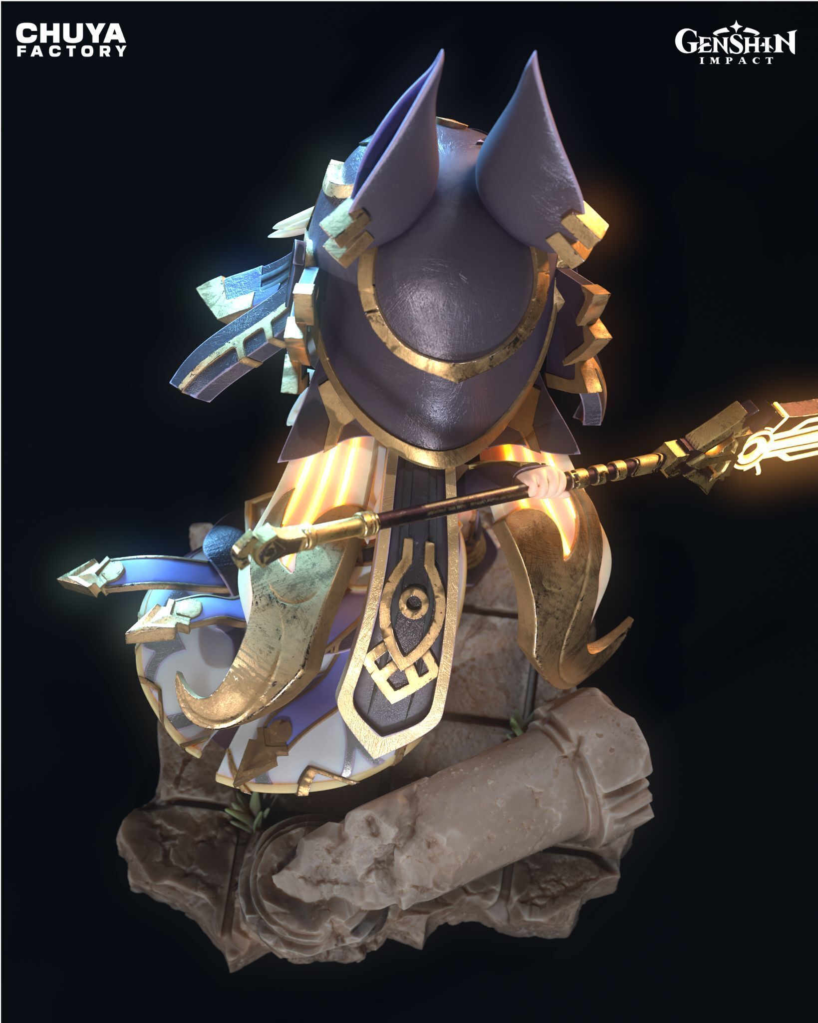 cyno - Genshin Impact 3D print model_10