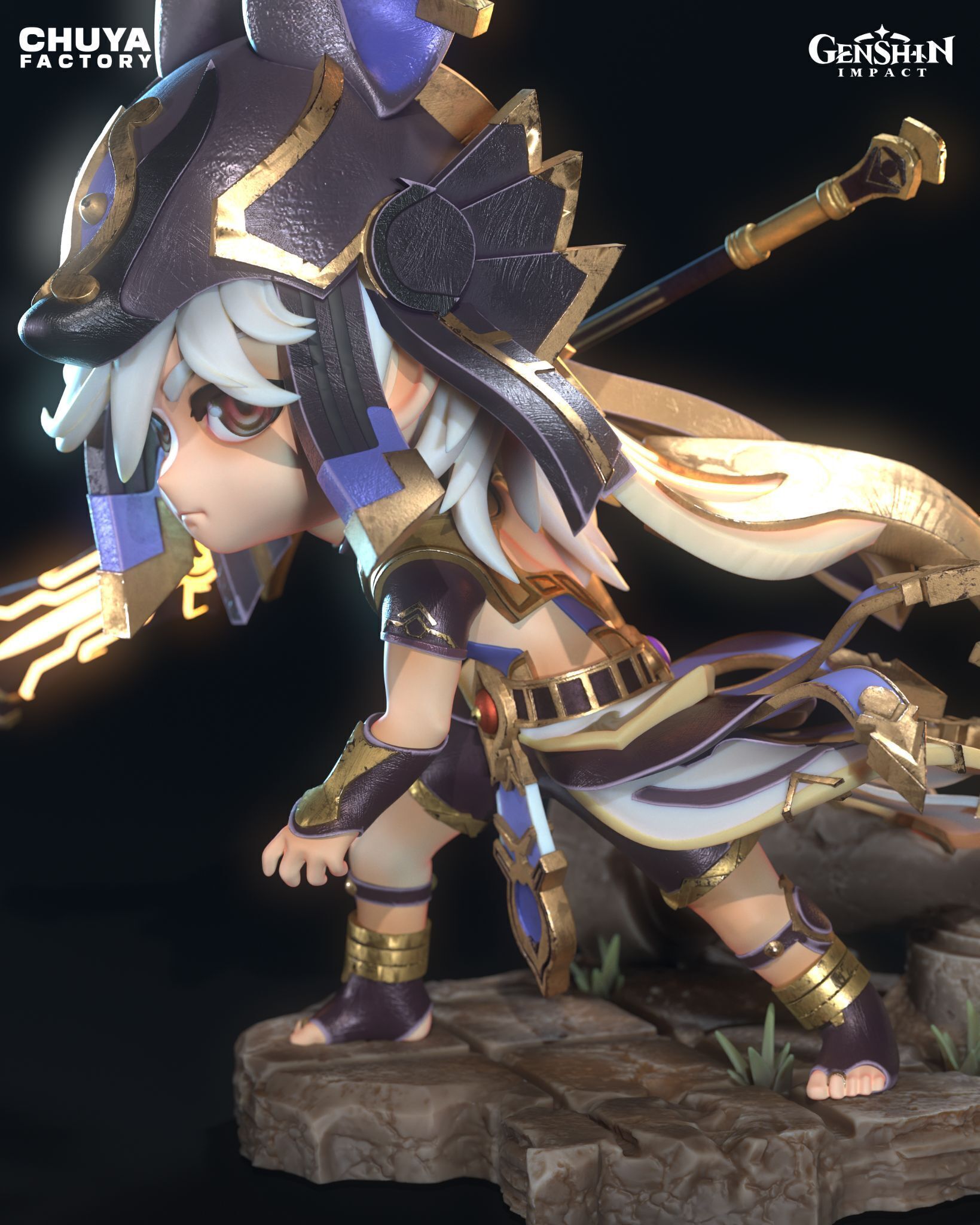 cyno - Genshin Impact 3D print model_9