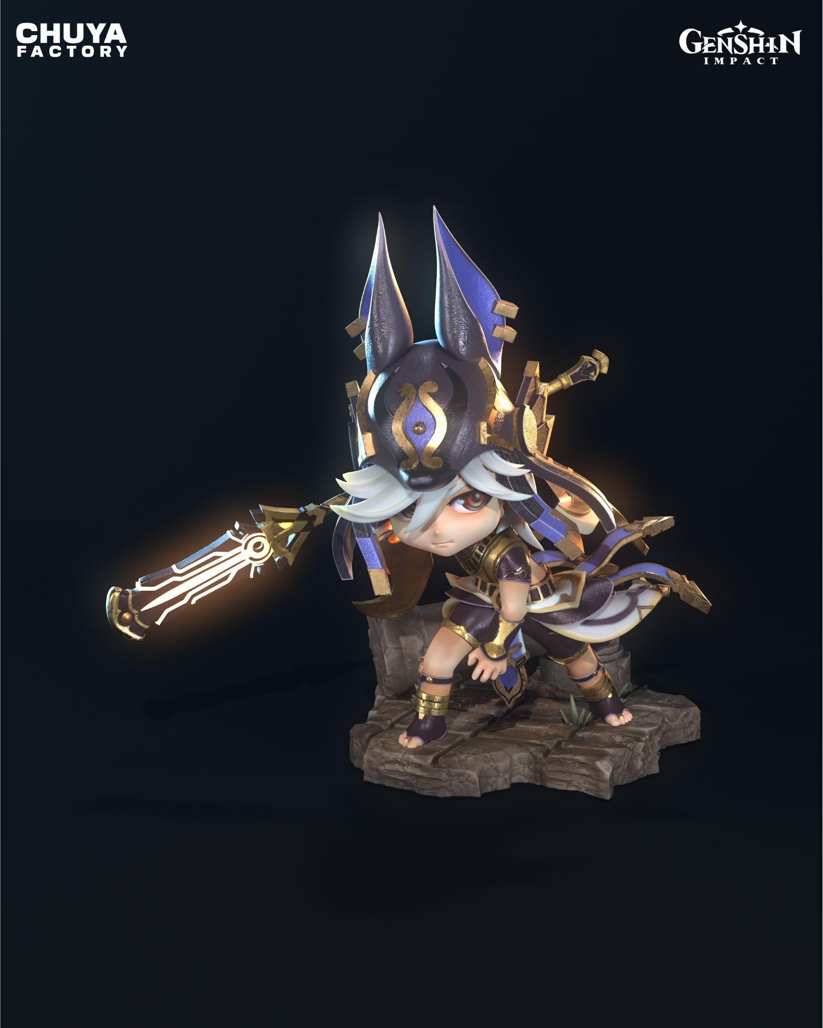 cyno - Genshin Impact 3D print model_4