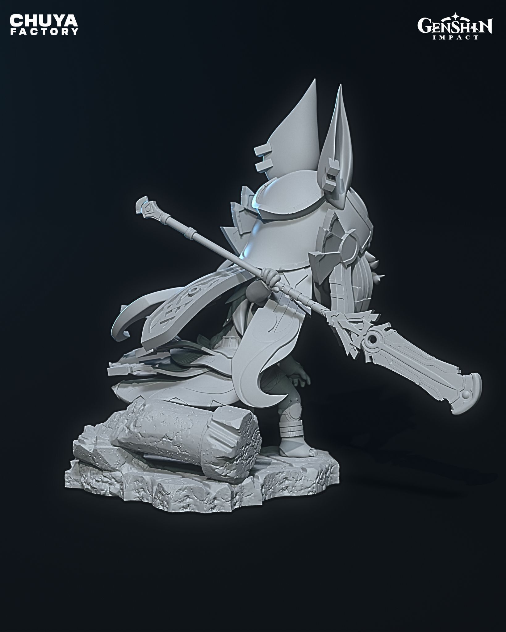 cyno - Genshin Impact 3D print model_11