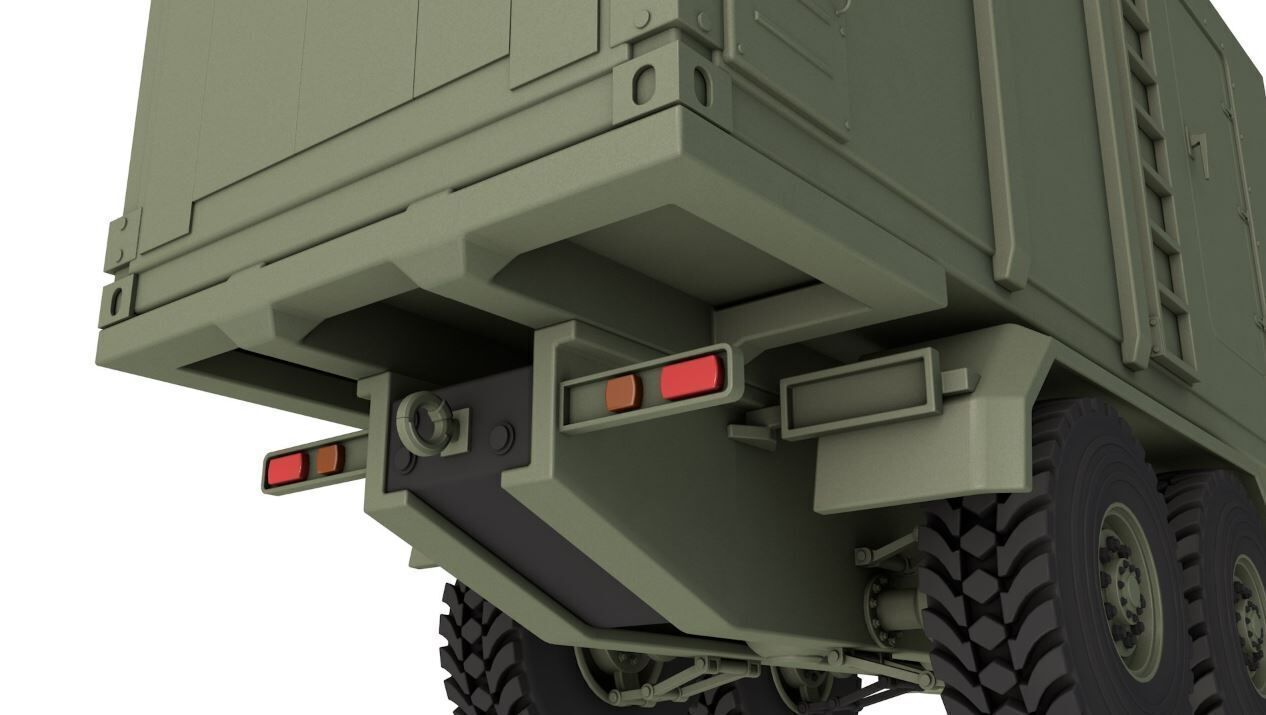 50K6 Command Control Vehicle S-350 Vityaz 3D model_1