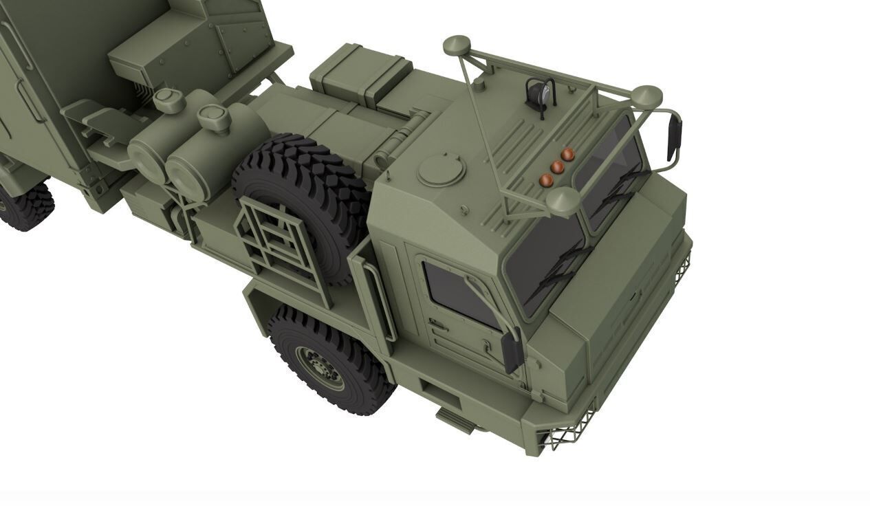 50K6 Command Control Vehicle S-350 Vityaz 3D model_5