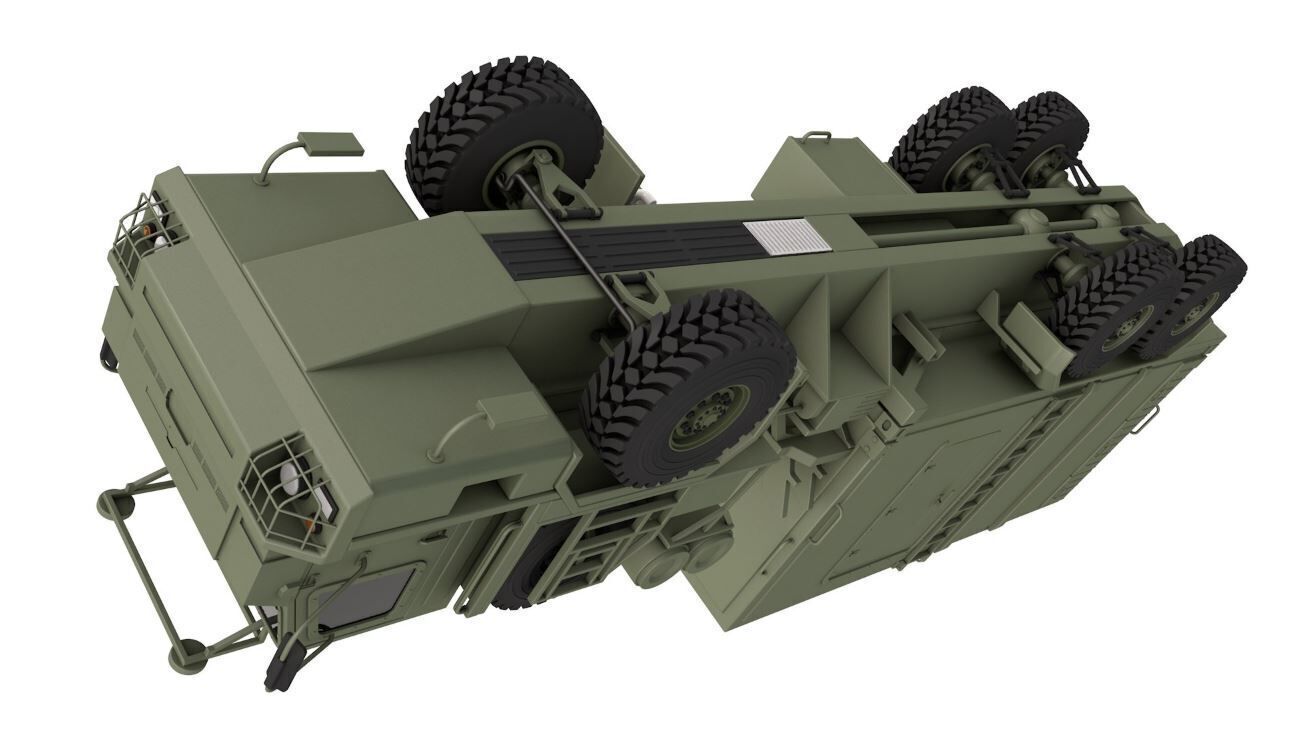 50K6 Command Control Vehicle S-350 Vityaz 3D model_6