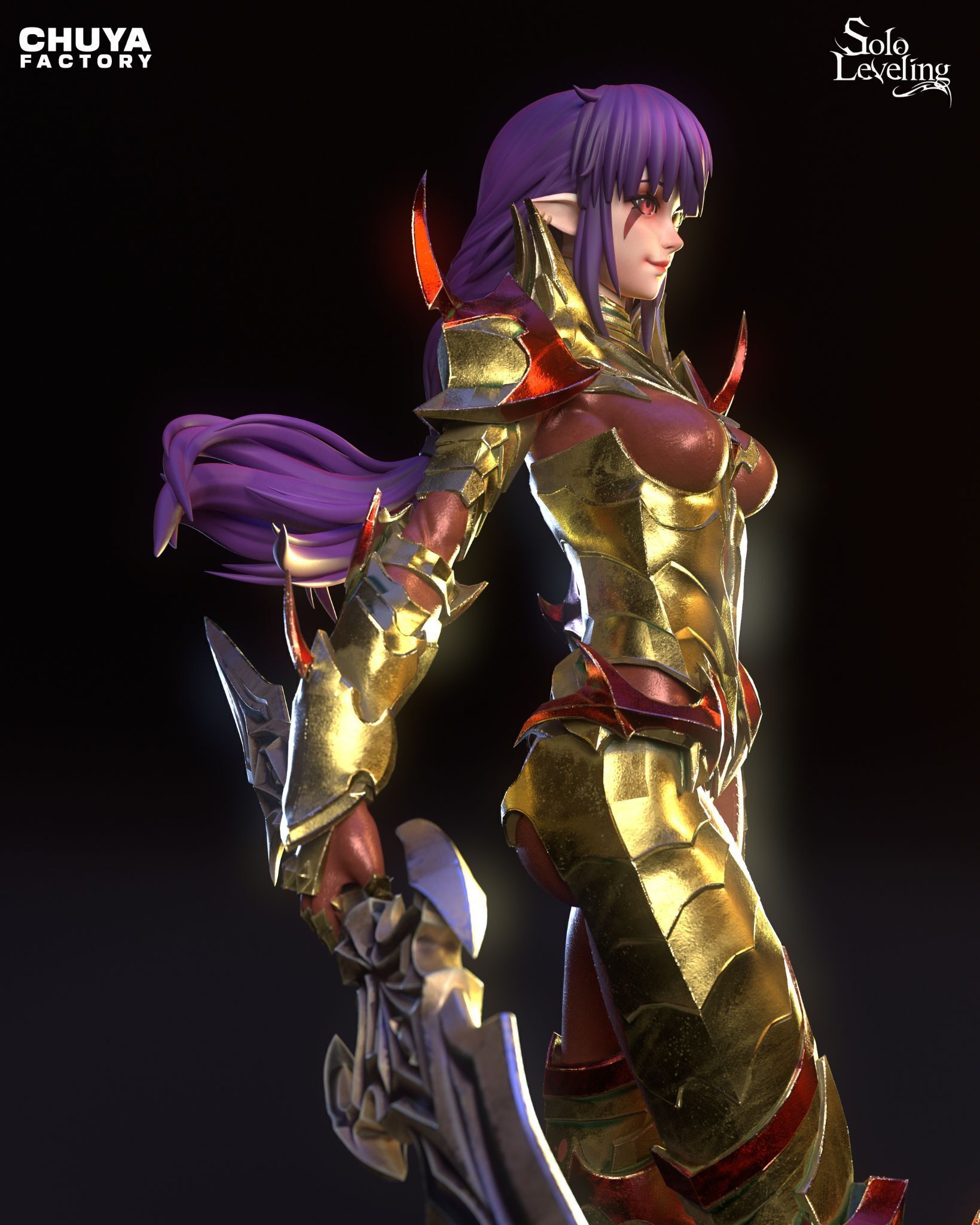 Esil - Solo leveling 3D print model_6